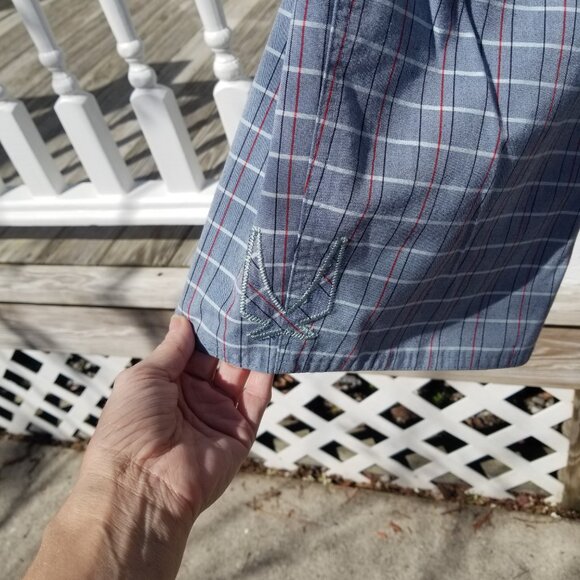 Mens Red Sand Shorts - Picture 6 of 6